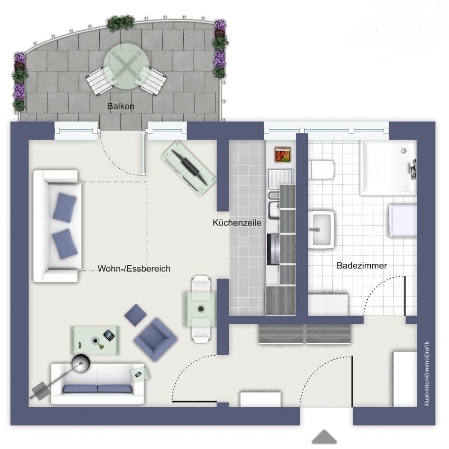 Duenengarten Wohnung 43 Kuehlungsborn Luaran gambar